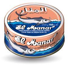Mediterranean Tuna El Manar - In Olive Oil - 160g